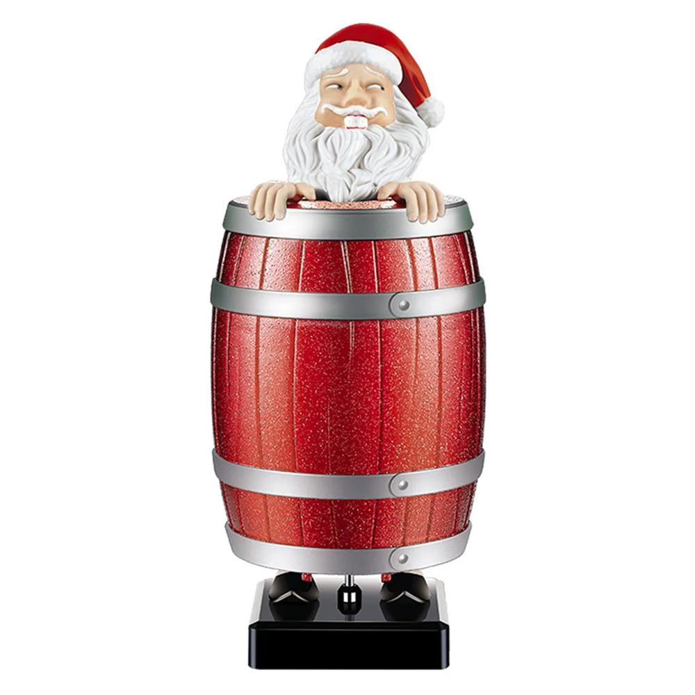 Portable Santa Claus Creative Automatic Storage Box