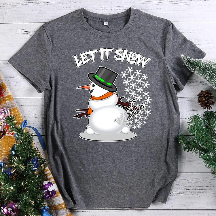 Let it snow Christmas T-Shirt-613280