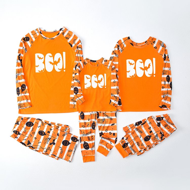 Glow In The Dark! Boo Nightmare Halloween PJs For The Whole Family