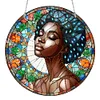 >SALE<Suncatcher Diamond Painting Hanging Pendant Home Windows Decor (Black Girl)