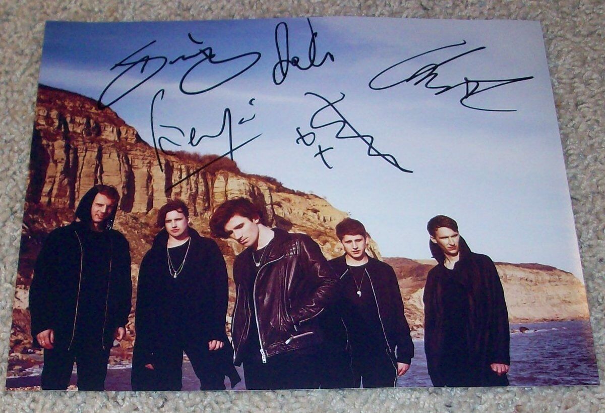 COASTS GROUP SIGNED AUTOGRAPH 8x10 Photo Poster painting BAND D w/PROOF CHRIS CAINES +4