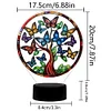 Acryl Schmetterling Baum des Lebens doppelseitig - 5d DIY Bastellampe