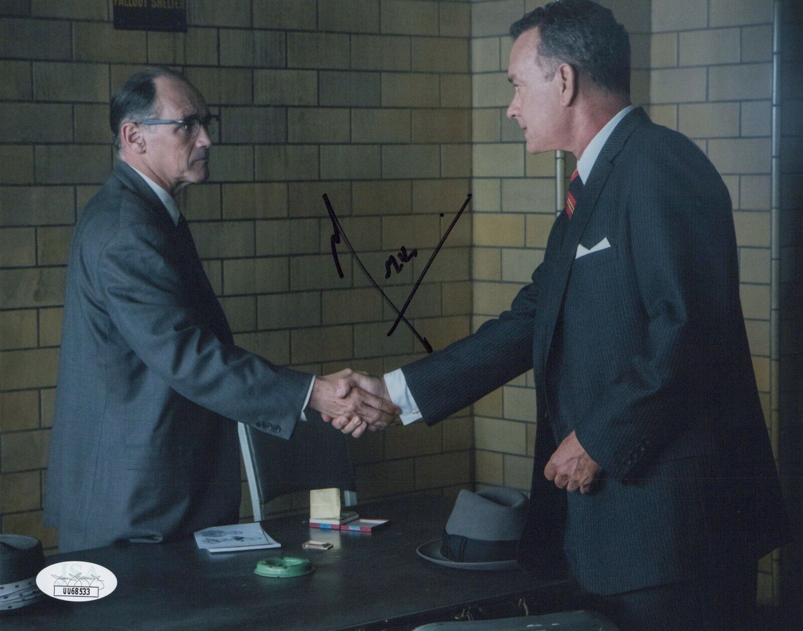 Mark Rylance Hand Signed 8x10 Bridge of Spies Authentic Autograph JSA COA