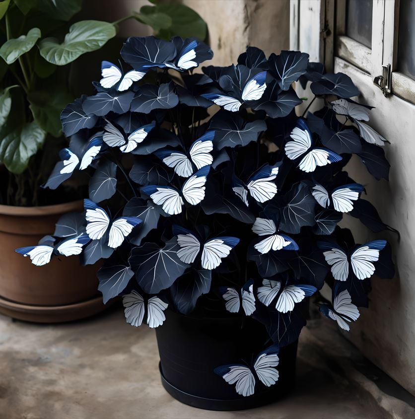 Moonlight Galaxy Black Begonia Jonyparkseed®