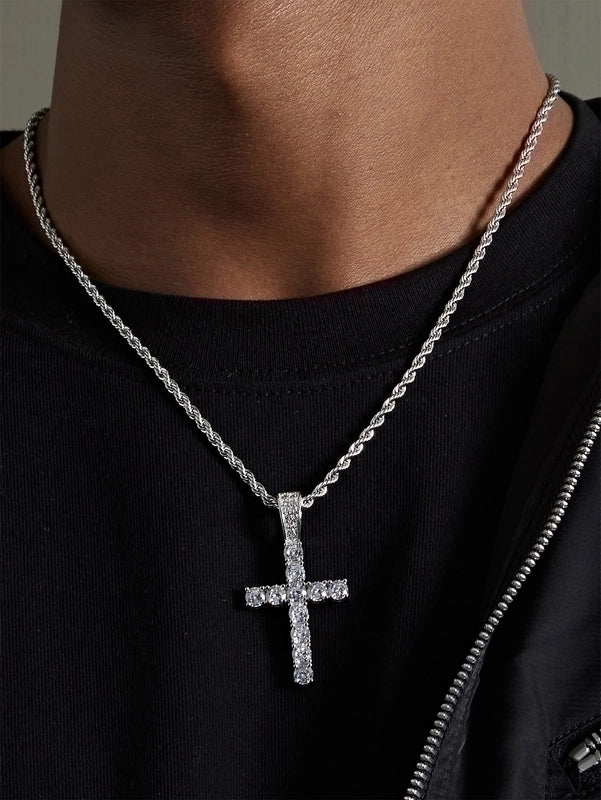 Hip-Hop Retro Solid Color Men’S Necklace