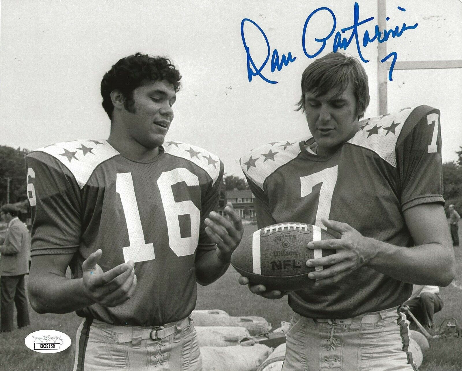 Dan Pastorini Houston Oilers signed Senior Bowl 8x10 Photo Poster painting autographed JSA