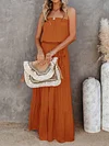 Simple Empire Off-The-Shoulder Maxi Dress