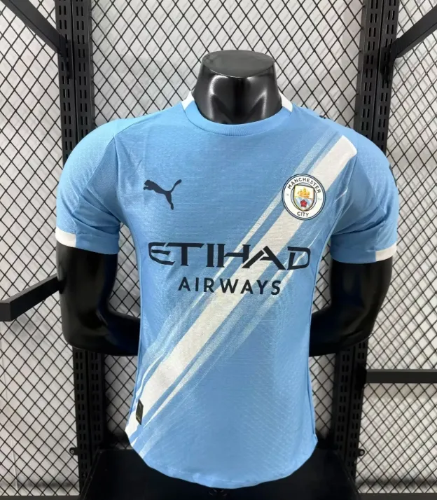 2526 New Season Manchester City Home Jersey Player Edition