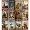 (Multi Style)Cowgirl - Vintage Metal Signs - 20*30cm/30*40cm - Western