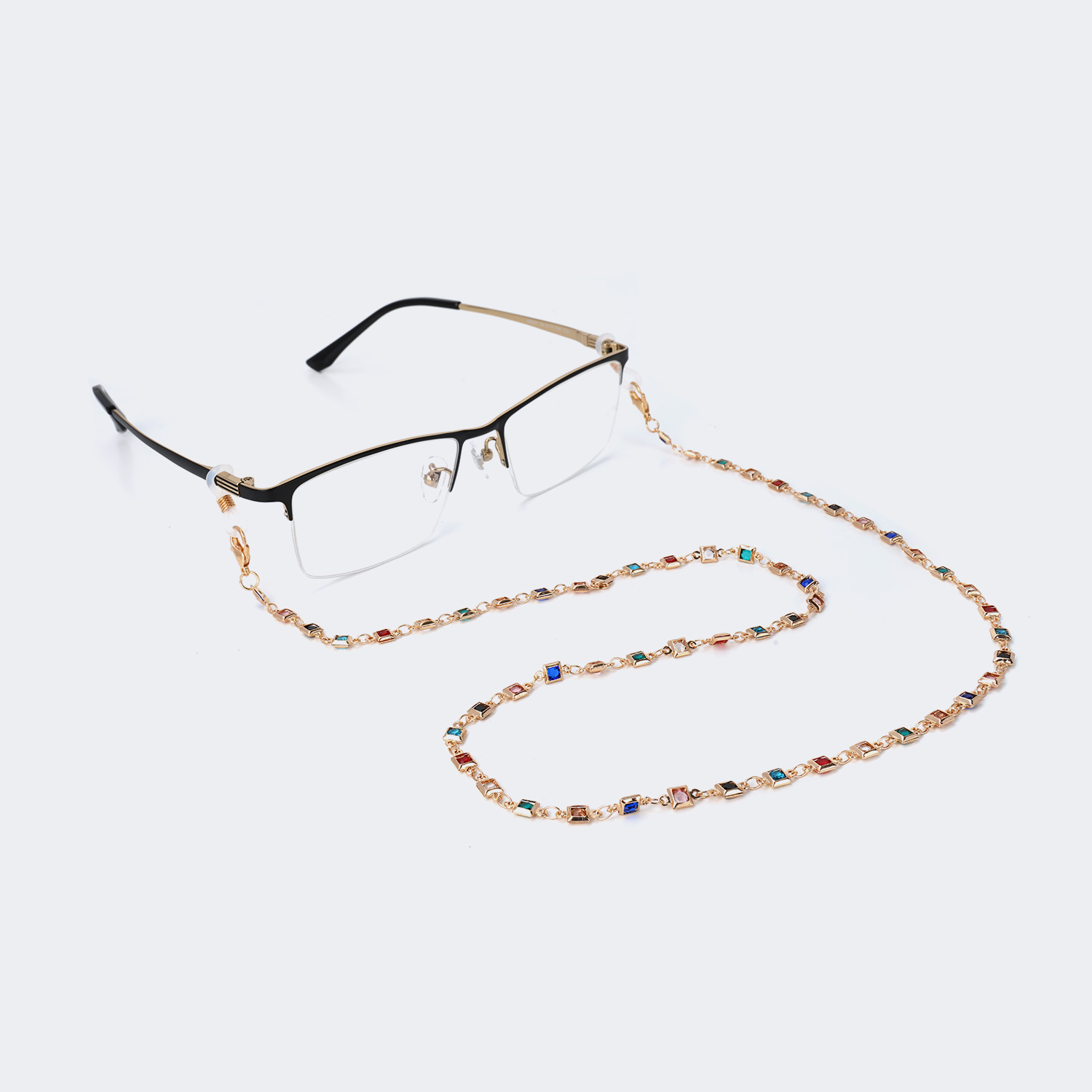 Edith Bunt Brillenkette Bunt