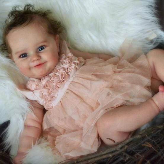  20'' Realistic Prudence Reborn Baby Doll with Coos and "Heartbeat" - Reborndollsshop®-Reborndollsshop®