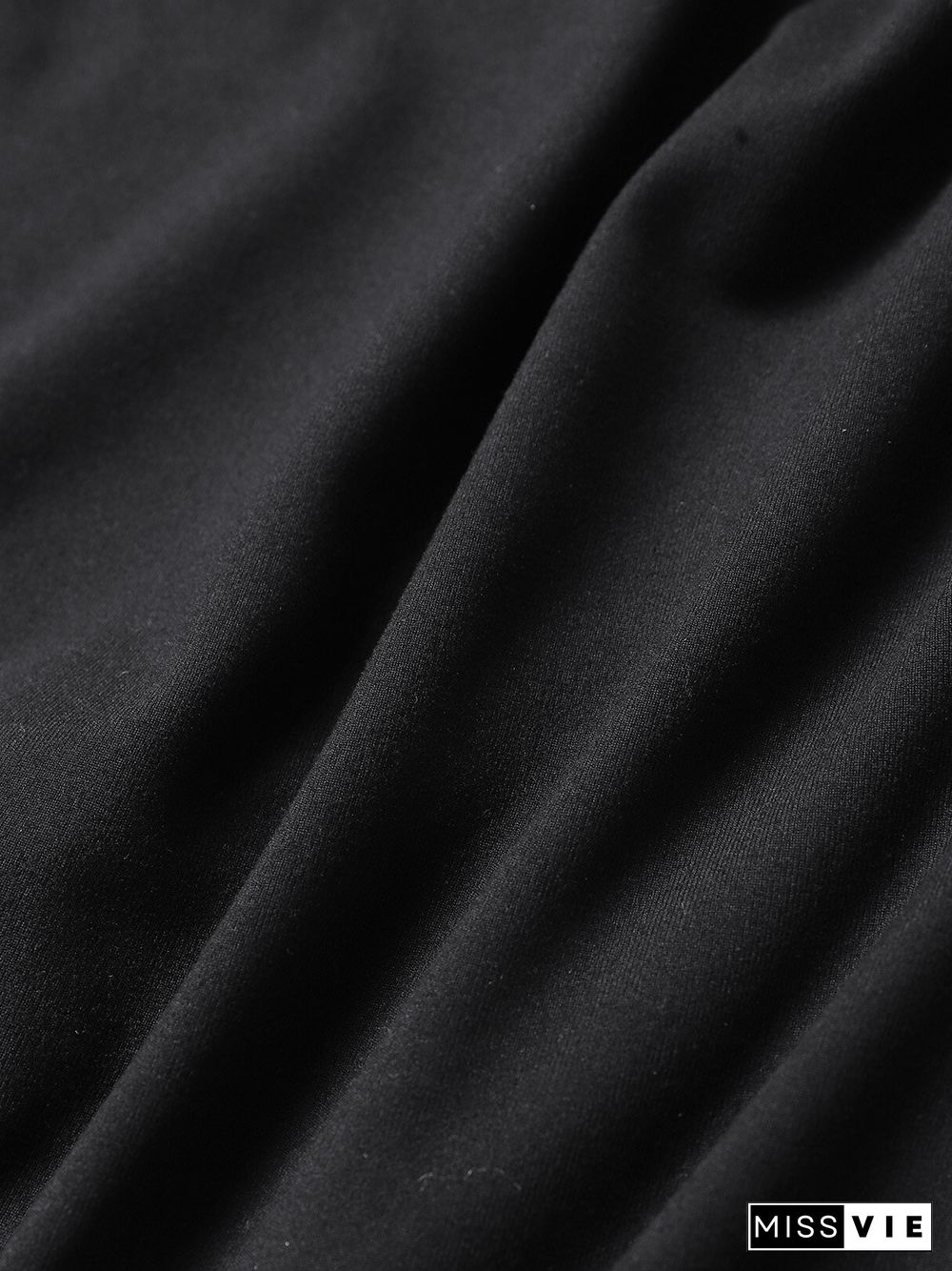 Solid Drawstring Square Collar Short Sleeve Crop Top