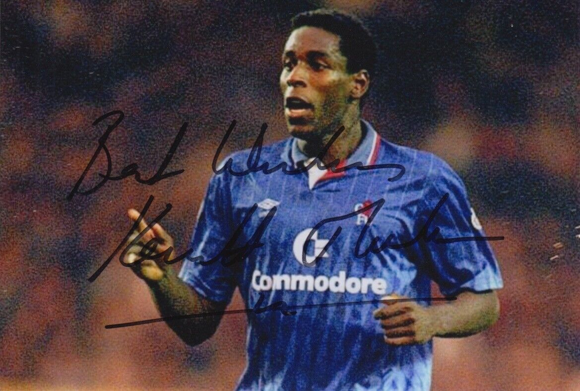 KEN MONKOU HAND SIGNED 6X4 Photo Poster painting CHELSEA FOOTBALL AUTOGRAPH 1