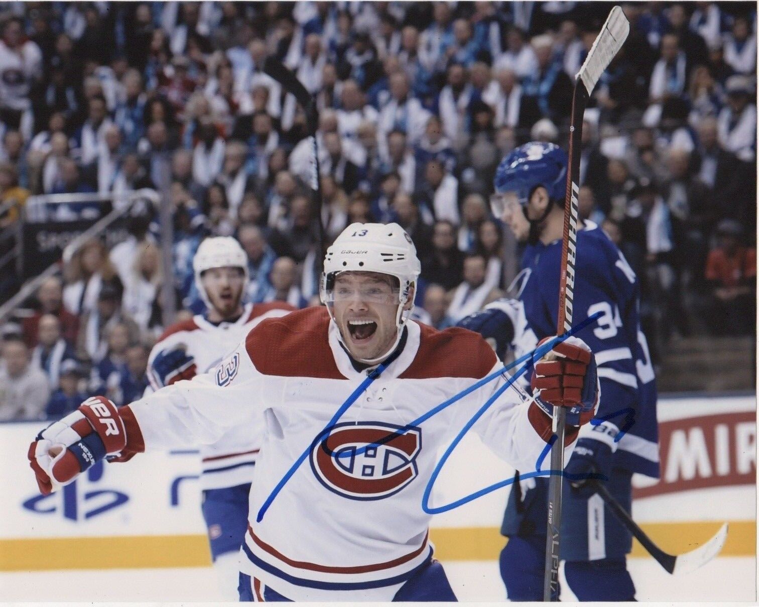 Montreal Canadiens Max Domi Signed Autographed 8x10 NHL Photo Poster painting COA #11