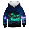 Kid Boy Girl 3D Printed Casual Halloween Long-Sleeved Hoodies Tops