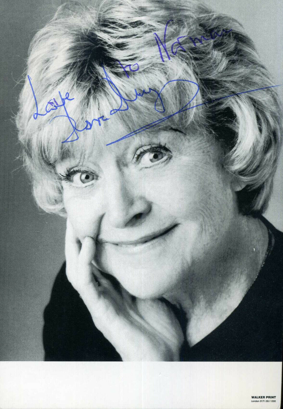 DORA BRYAN Signed Photo Poster paintinggraph - Film & TV Actress - preprint