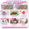 Golden Branch Blossom Tree Special Shaped 5D DIY Partial Drill Diamond Painting Kits for Adults Beginners Home Decor Diamonds Dots Gem Art Kits Large Size 15.75x27.56inch
