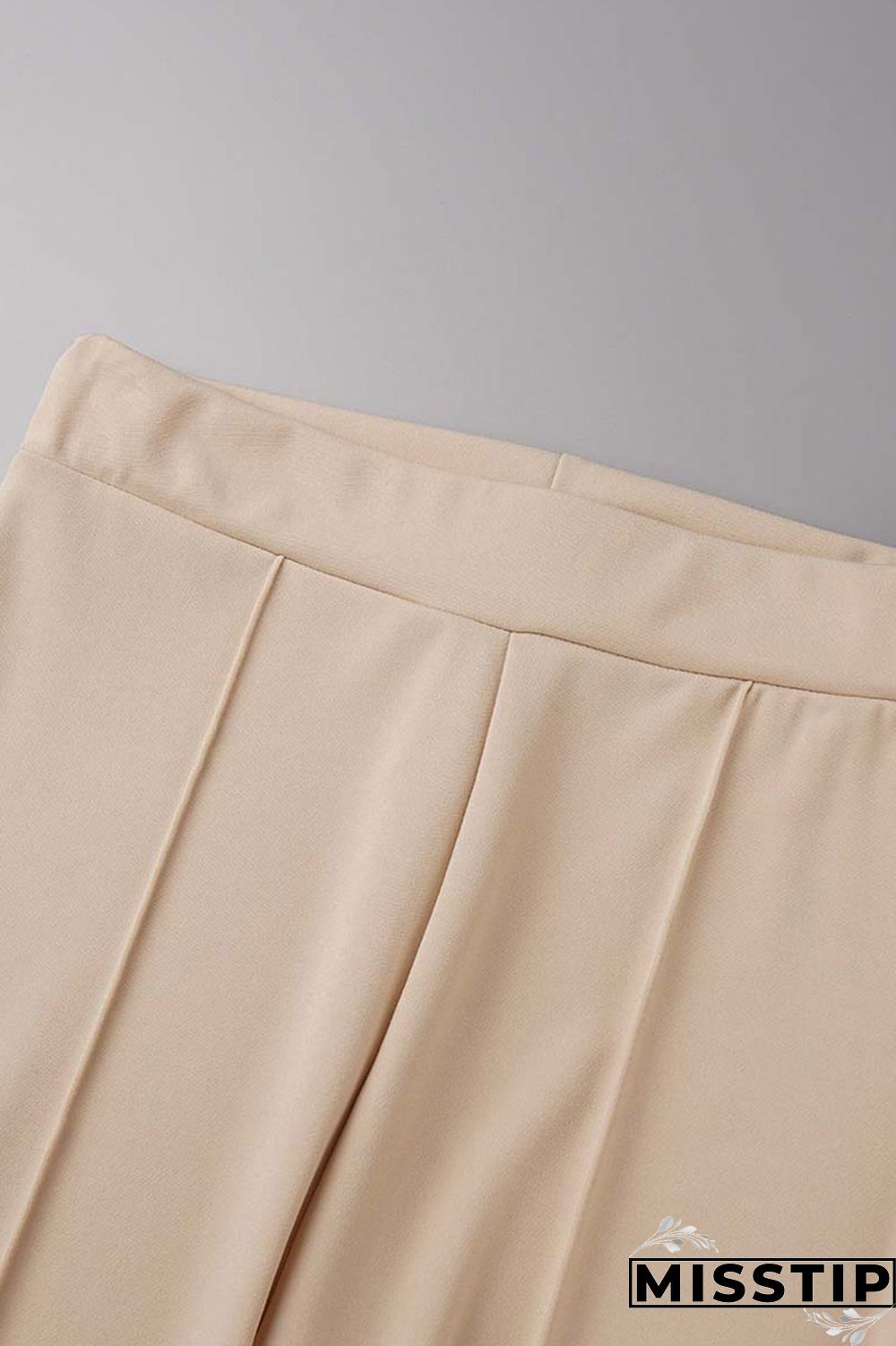 Black Casual Solid Patchwork O Neck Sleeveless Two Pieces