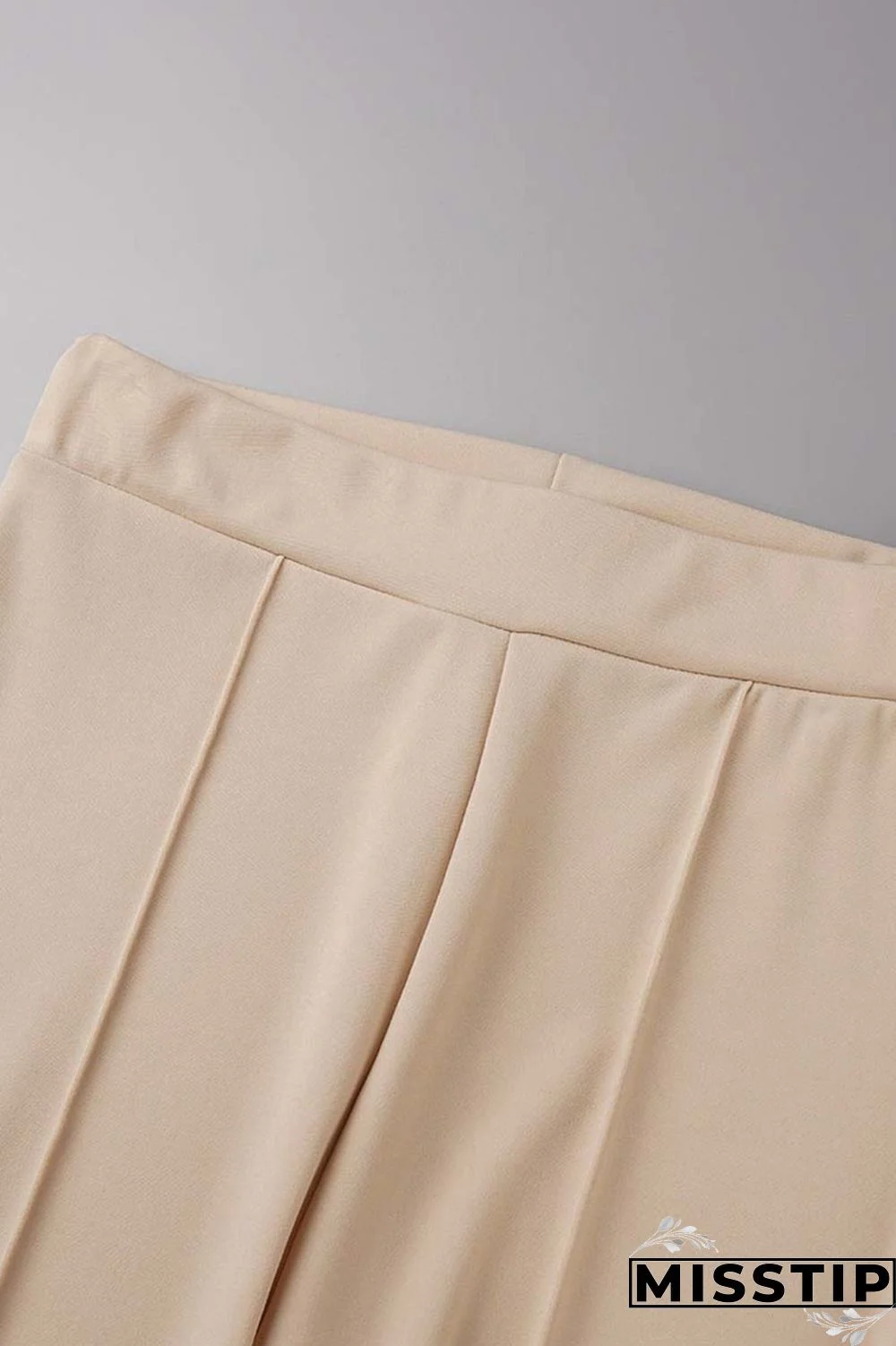 Black Casual Solid Patchwork O Neck Sleeveless Two Pieces