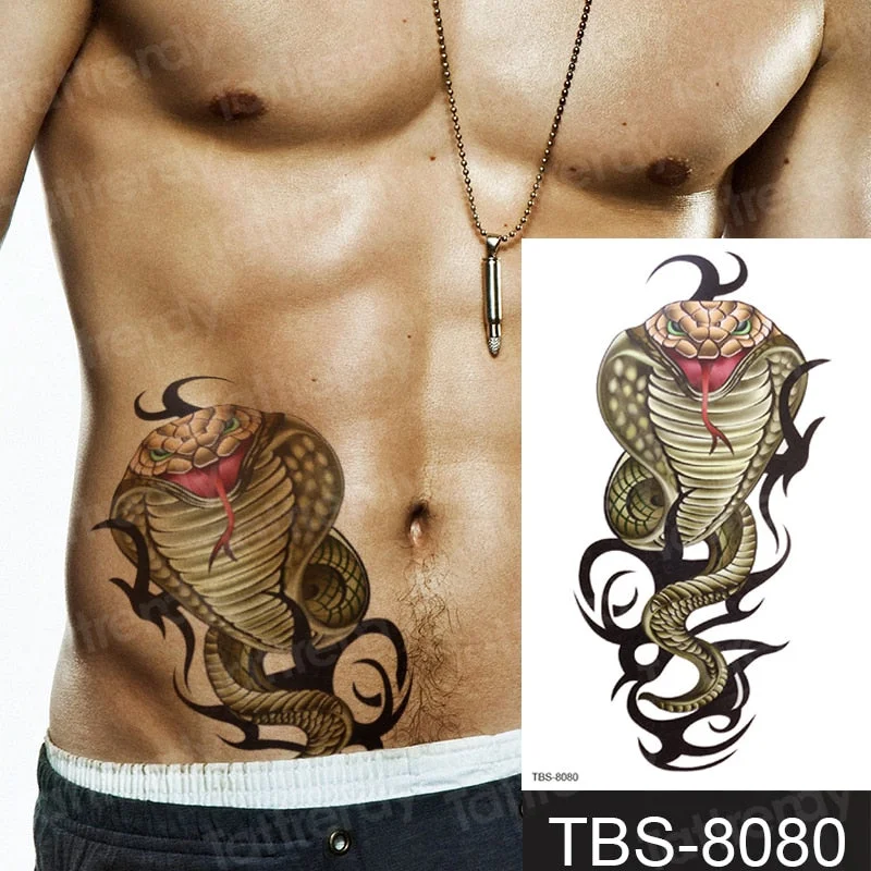 temporary tattoo phoenix dragon animals tattoo art body stickers women men legs sexy tatoo fake waterproof decal sheet water