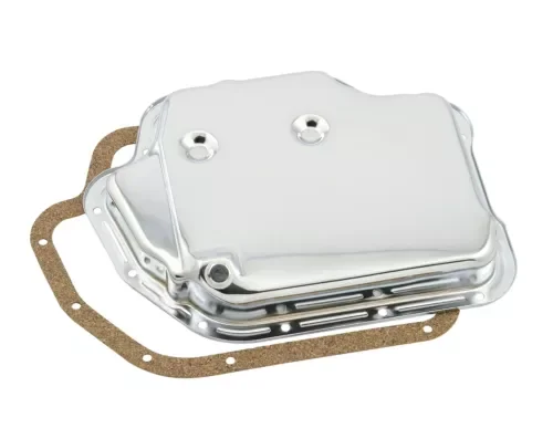 Dronehint Mr. Gasket 9762 Transmission Oil Pan - Chrome (For: GMC) Parts