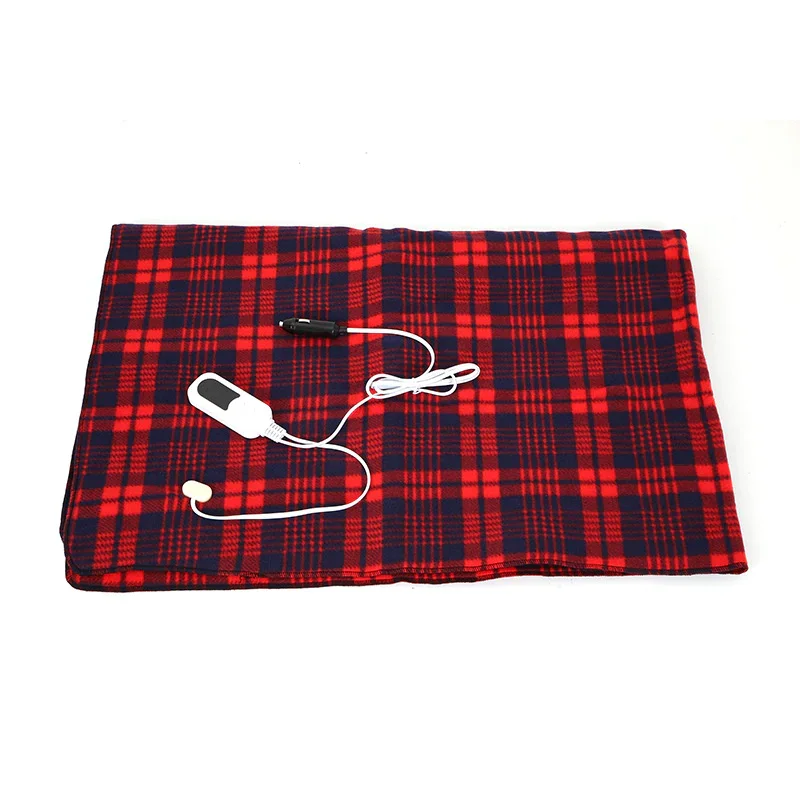Plaid Blanket Car Electric Blanket
