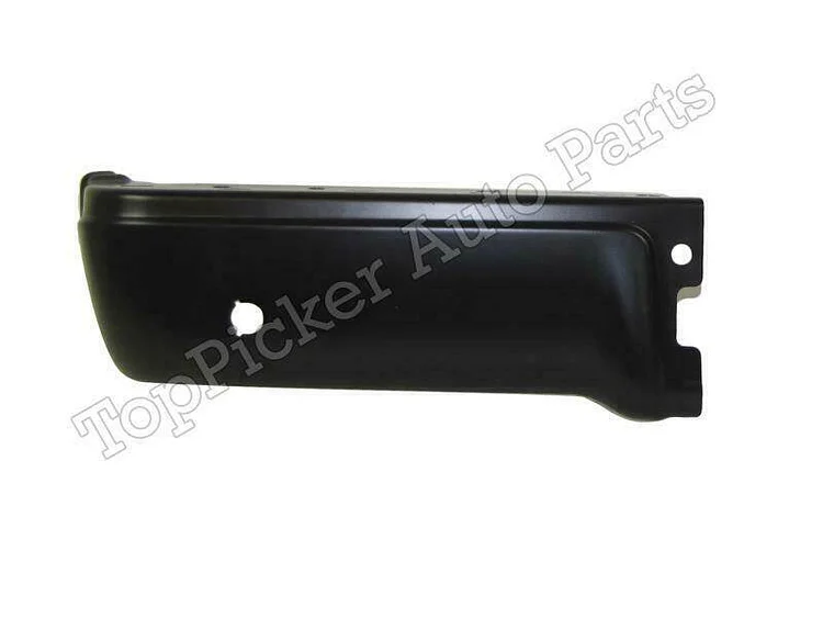 Silscvtt Black Styleside Driver Side Rear Bumper End with Sensor Holes Replacement for 2009-2014 F-150 FO1102373