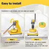 [US Local Warehouse] Circle Sampler Cutter for Film Paper Cloth 90x8MM Die Cutting Machine Manual Round Sample GSM Cut Machine for Fabric Rubber Leather Carpet Paper Foam