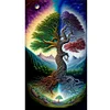 Diamond Painting-DIY Full Round Drill Tree Of Life(40*70CM)