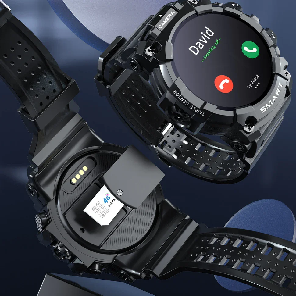 Video Call Wifi Internet Download GPS Positioning Smart Watch