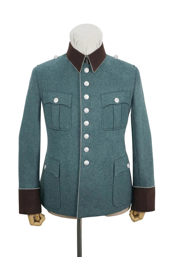   Polizei German Wool Service Waffenrock Tunic Short Cut German-Uniform