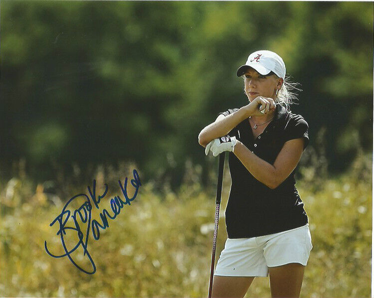 LPGA Brooke Pancake Autographed Signed 8x10 Photo Poster painting COA