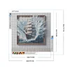 (40*40cm)Sailboat - Full Round Drill Diamond Painting