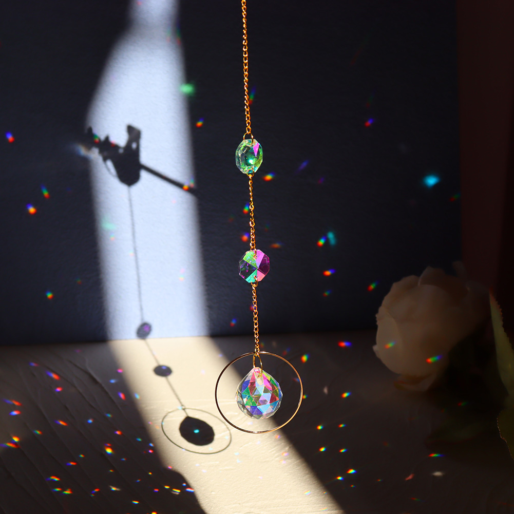 

Sun Moon - Art Crystal Suncatcher, 501 Original