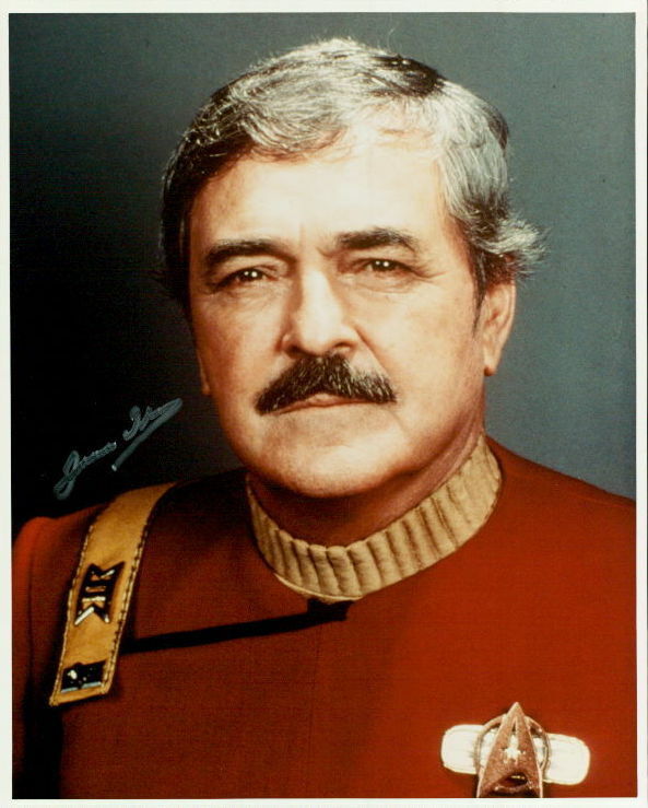 James Doohan (Star Trek) signed 8x10 Photo Poster painting in-person COA