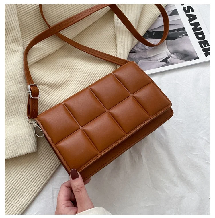 Women's Bag Autumn Winter New 2021 Female Literary Single-Shoulder Bag Minority Design Cross-Body Bag Trend Women's Bag Bolsos