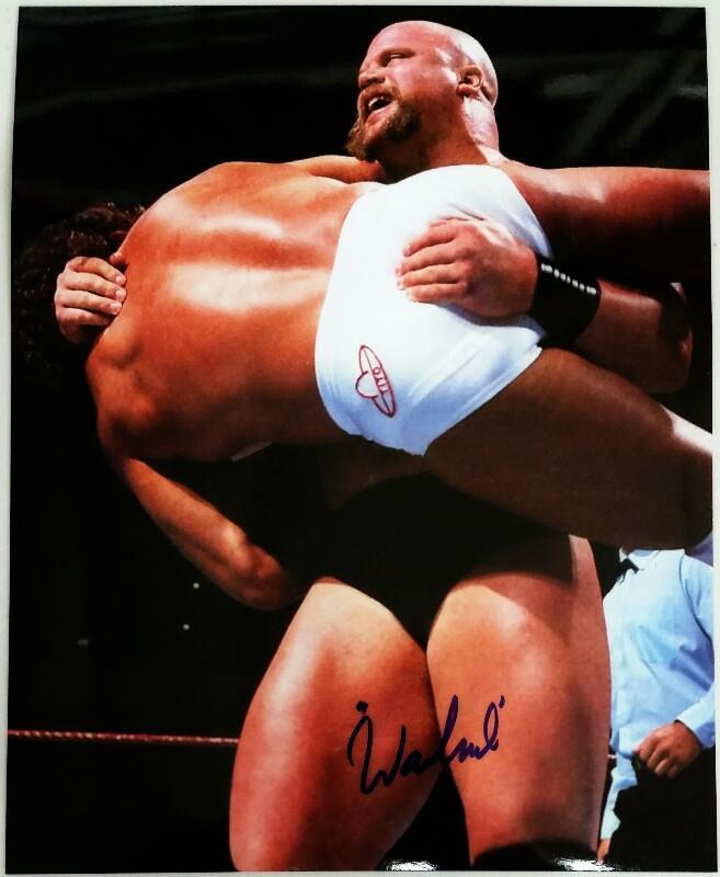 2015 Leaf Wrestling WARLORD Signed 8x10 Photo Poster painting Wrestling Auto