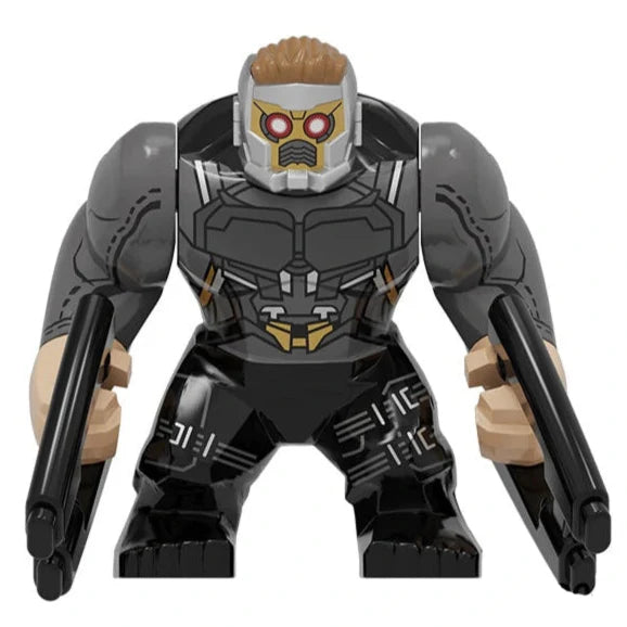 Star-Lord Custom Marvel Superhero Large Minifigure Minifigure Bricks monstertoys