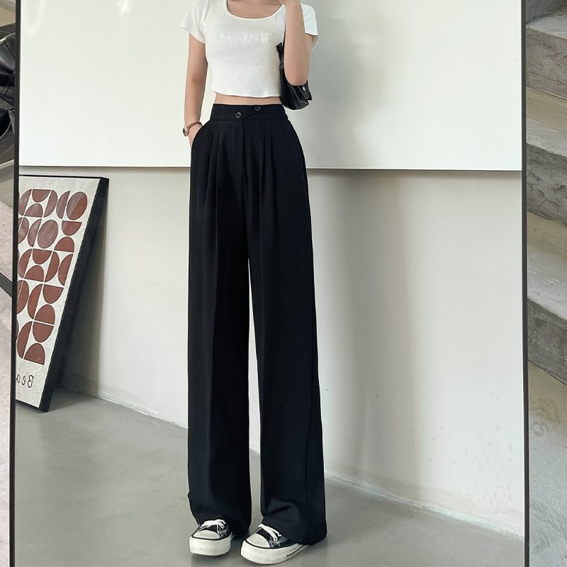 Milk Silk Casual Loose Pants