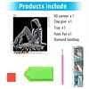 Crystal Lounge Lady kit sp&eacute;cial de perceuse partielle en forme 5D pour drill partiel en diamant et art maison