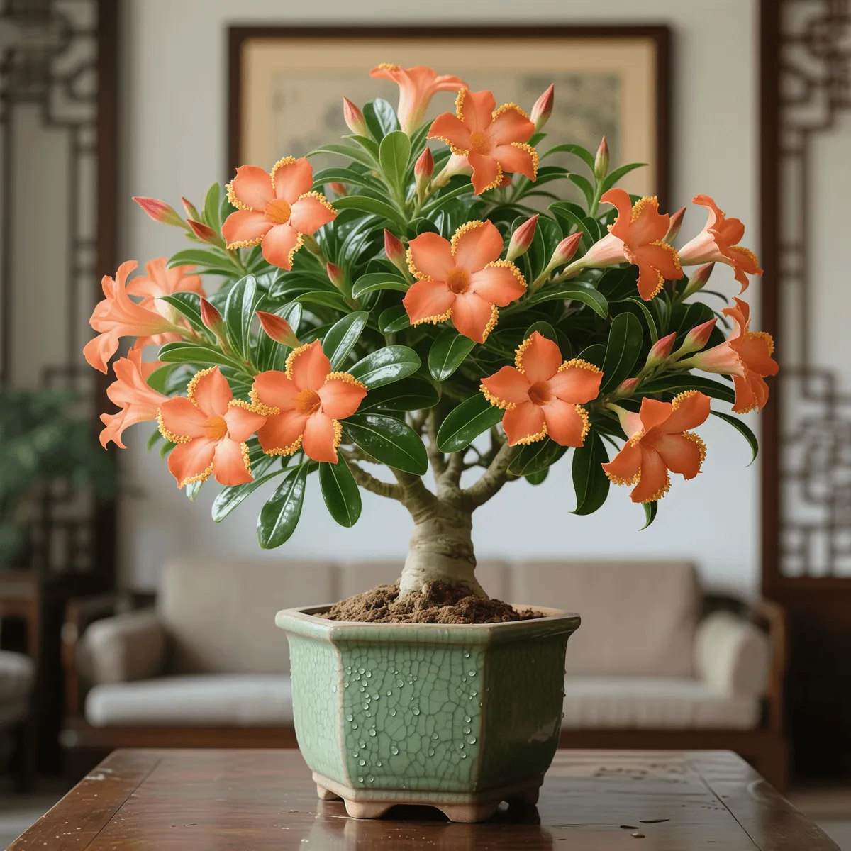 Rainbow Desert Rose - Cold and Heat resistant, Easy to survive