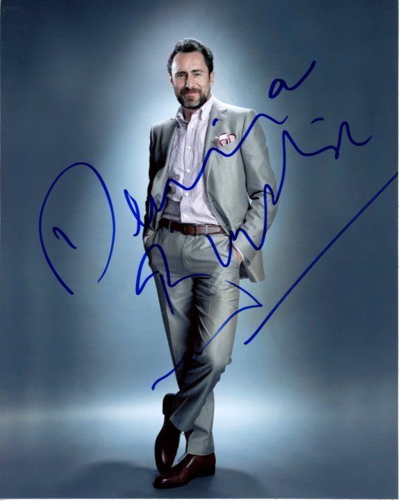 DEMIAN BICHIR signed autographed THE BRIDGE MARCO RUIZ 8x10 Photo Poster painting