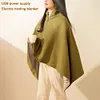 Wearable USB Electric Heated Blanket Heating Electric Blanket Shawl Heated Shawl