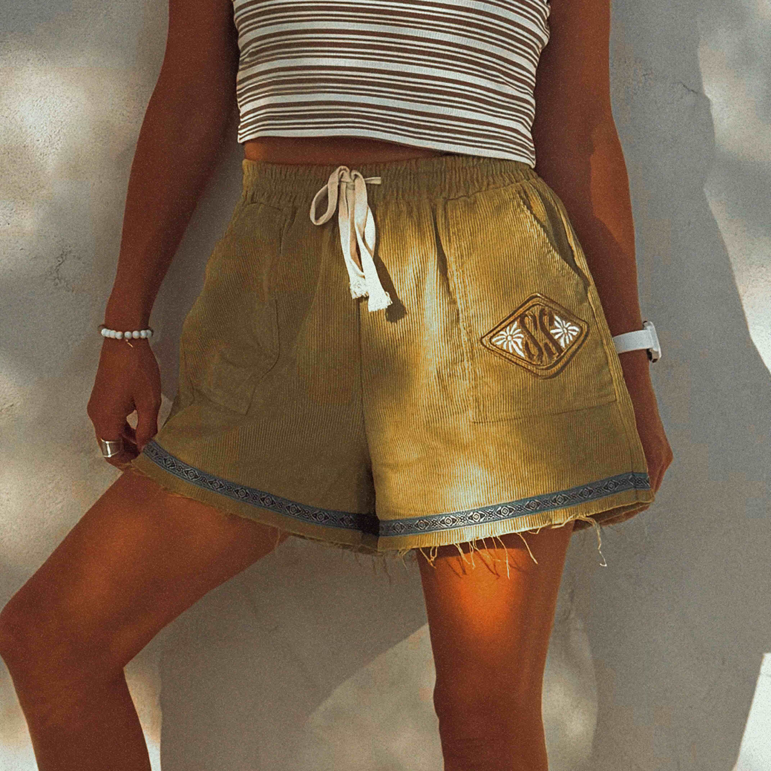 Women's Vintage Cord Relaxed Tribalsurf Short