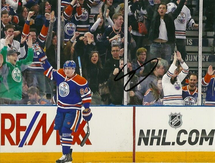 Edmonton Oilers Nail Yakupov Signed Autographed 8x10 Photo Poster painting COA