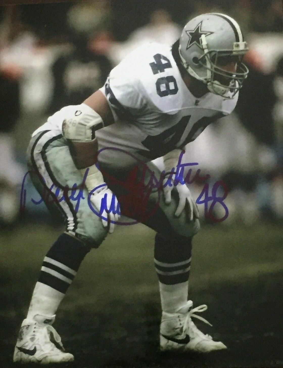 Daryl Johnston Autographed Signed 8x10 Photo Poster painting ( Cowboys ) REPRINT