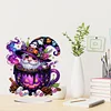 Acrylic Special Shaped Halloween Table Top Diamond Painting Ornament Kit