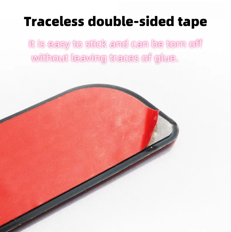 Car silicone door sill protection strip (with special car logo) 