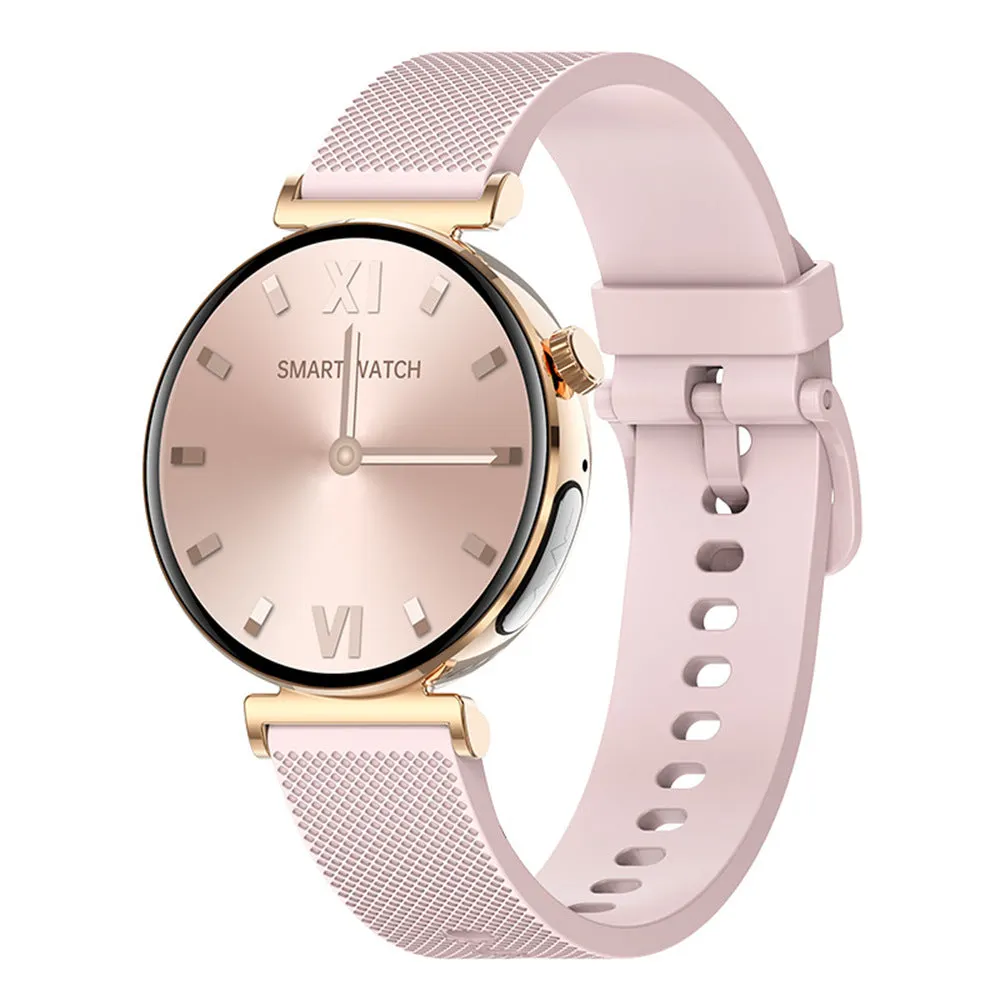 Blood Pressure Blood oxygen Monitoring Bluetooth Talk Play Music Health Waterproof Smartwatch