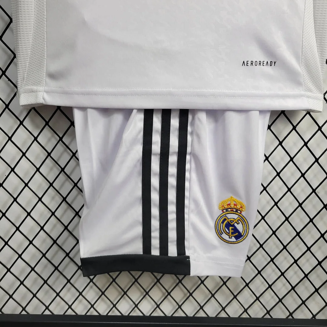 2024/2025 Real Madrid Home Football Shirt 1:1 Thai Quality Kids Size